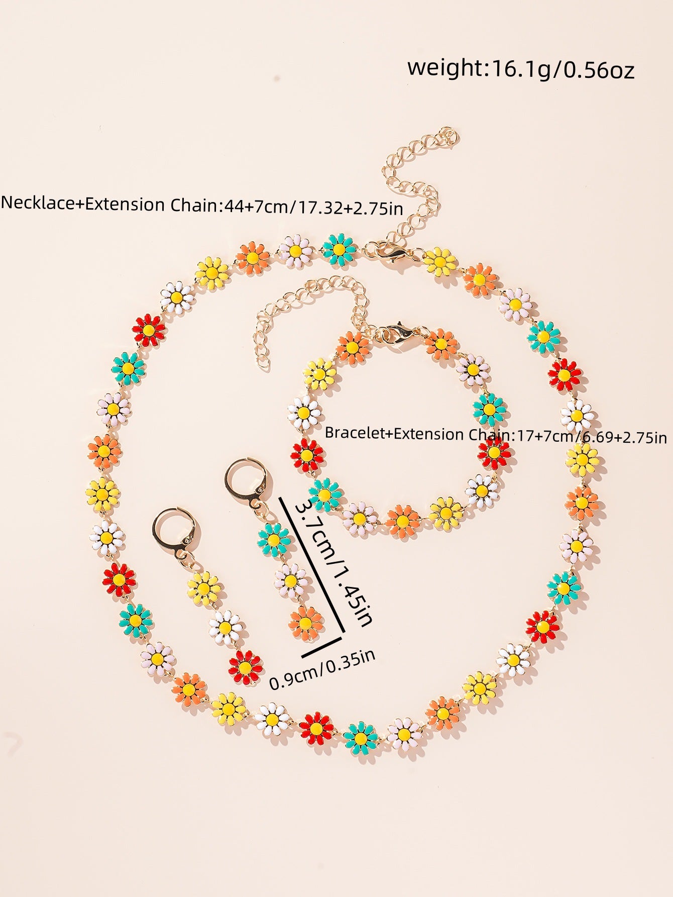 Perfect for Gift 5-piece Necklace Set