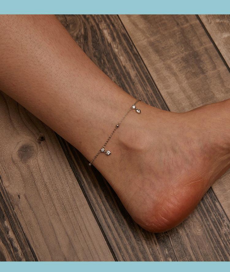 Liora Diamond 925 Sterling Silver Anklets