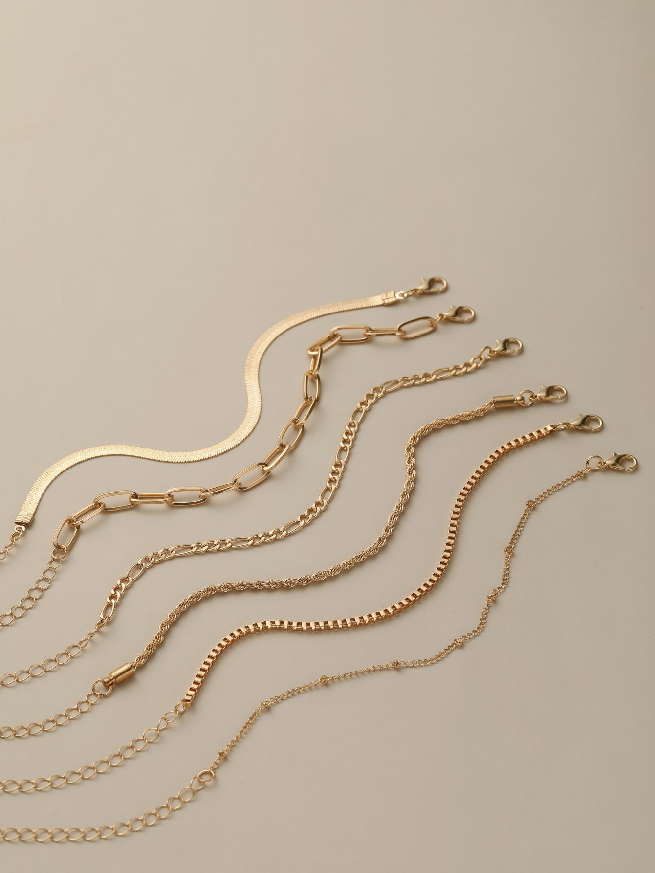 Link Me Later Chain Bracelet Set