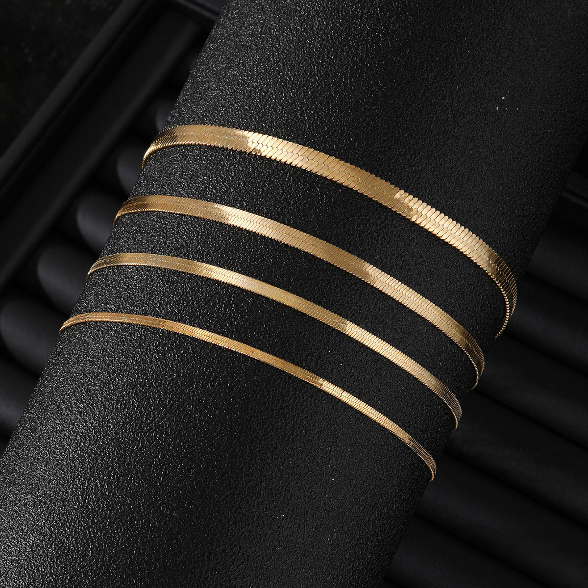 Golden Venom Quartet Bracelet Set