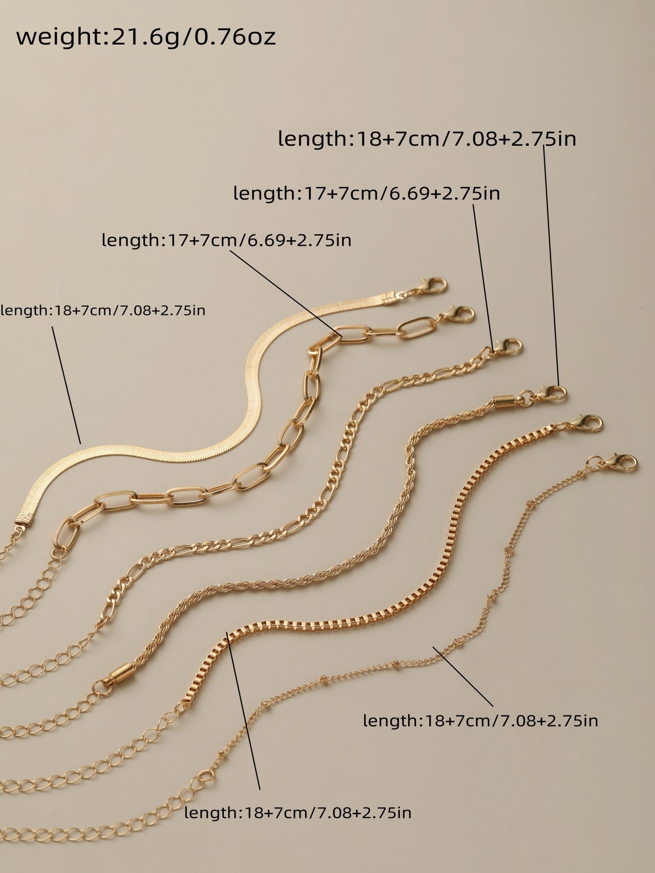 Link Me Later Chain Bracelet Set