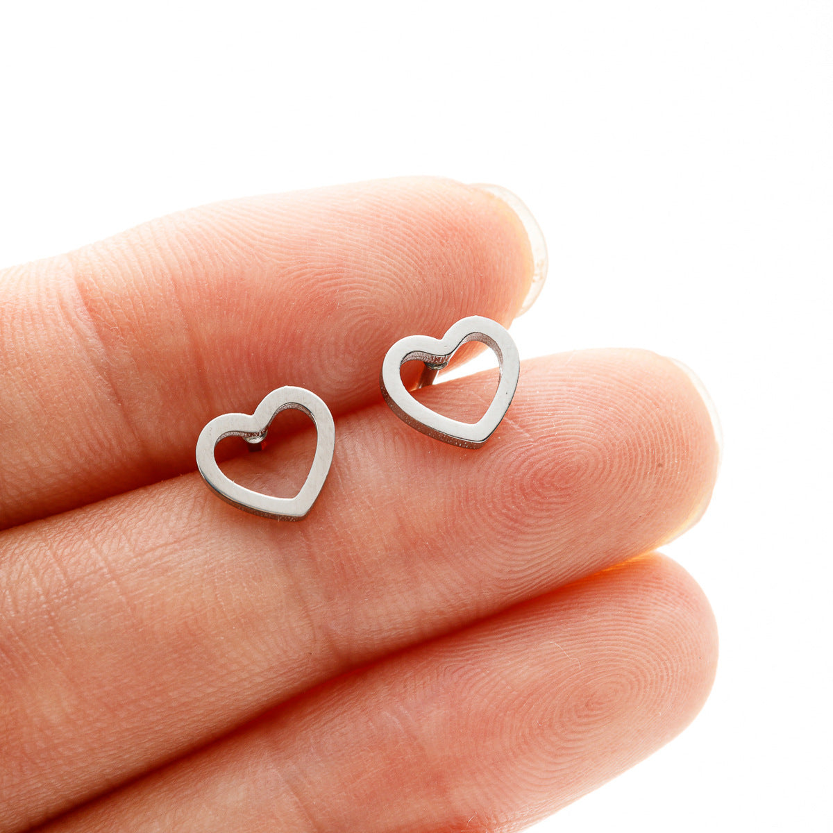 Tender Hearts Stud Earrings