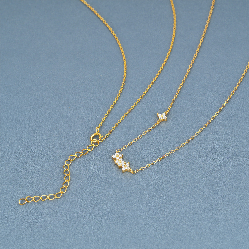 Ivy 925 Sterling Silver Necklace Set