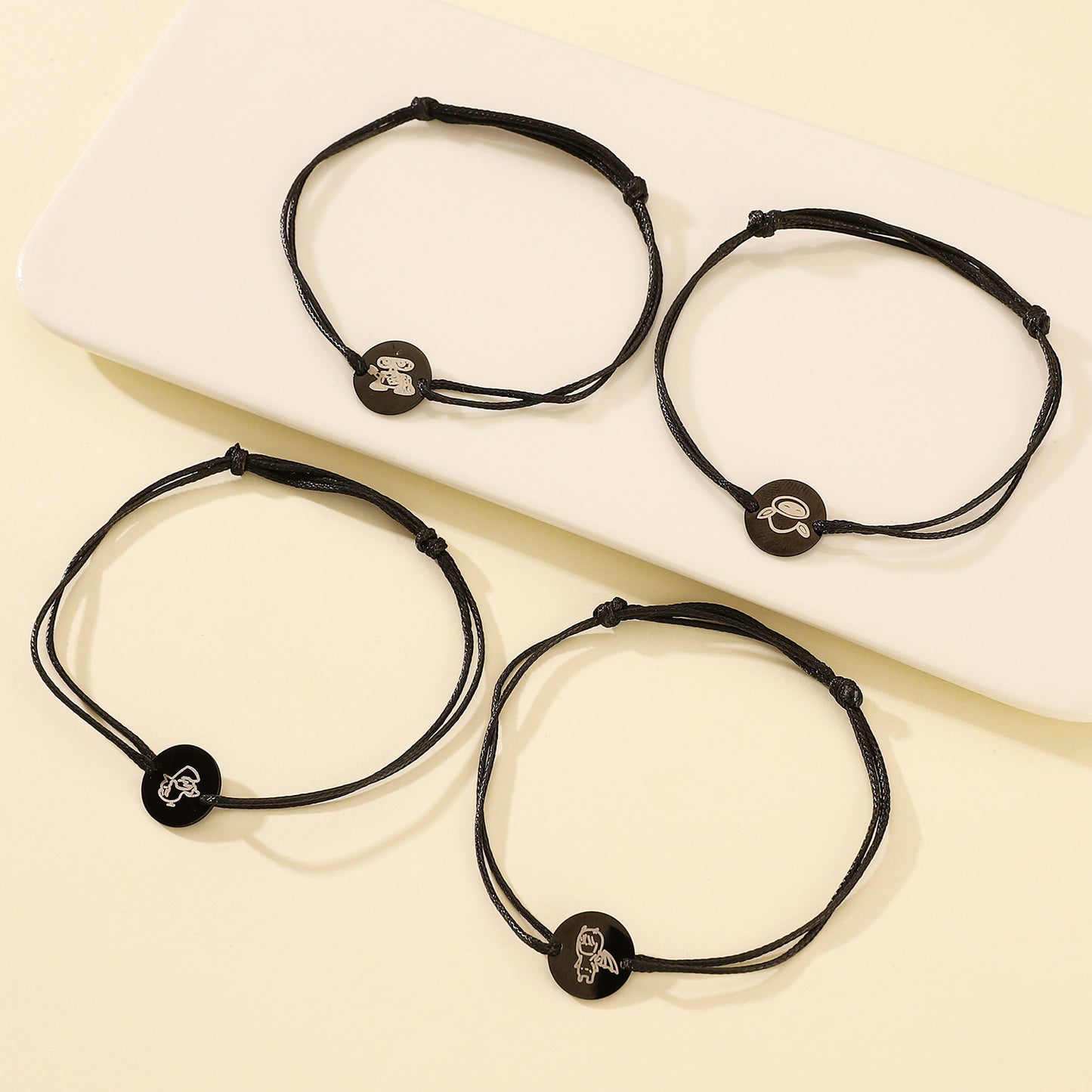 Hearts & Angels Couple Bracelet