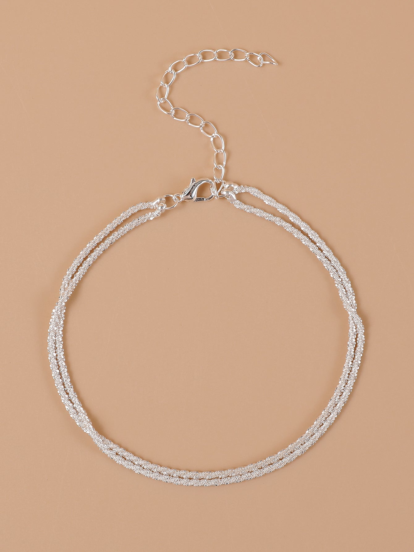 Elsira Crystal Anklets ( S925 Sterling Silver )