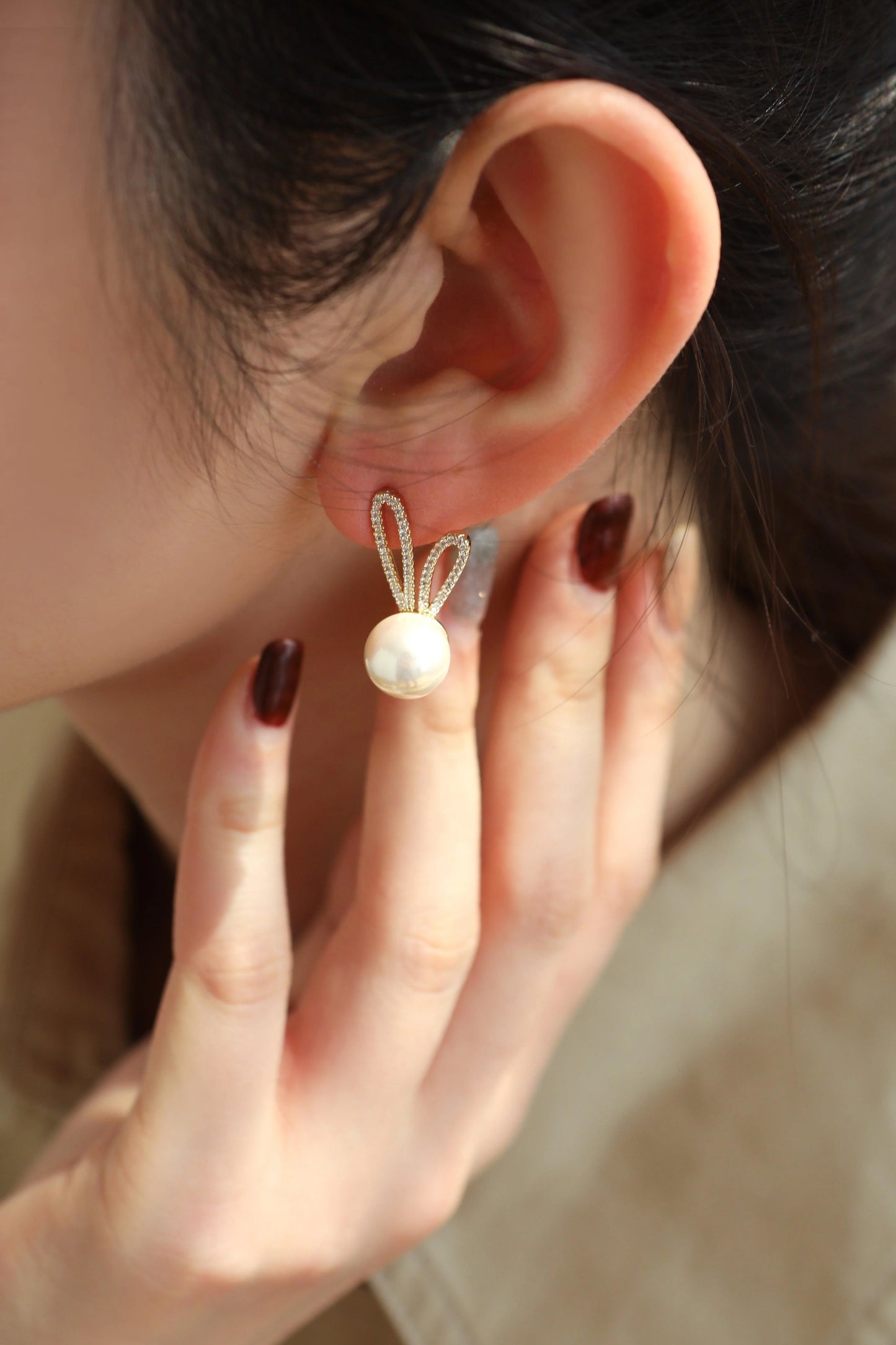Twinkle Tail Pearls Earrings