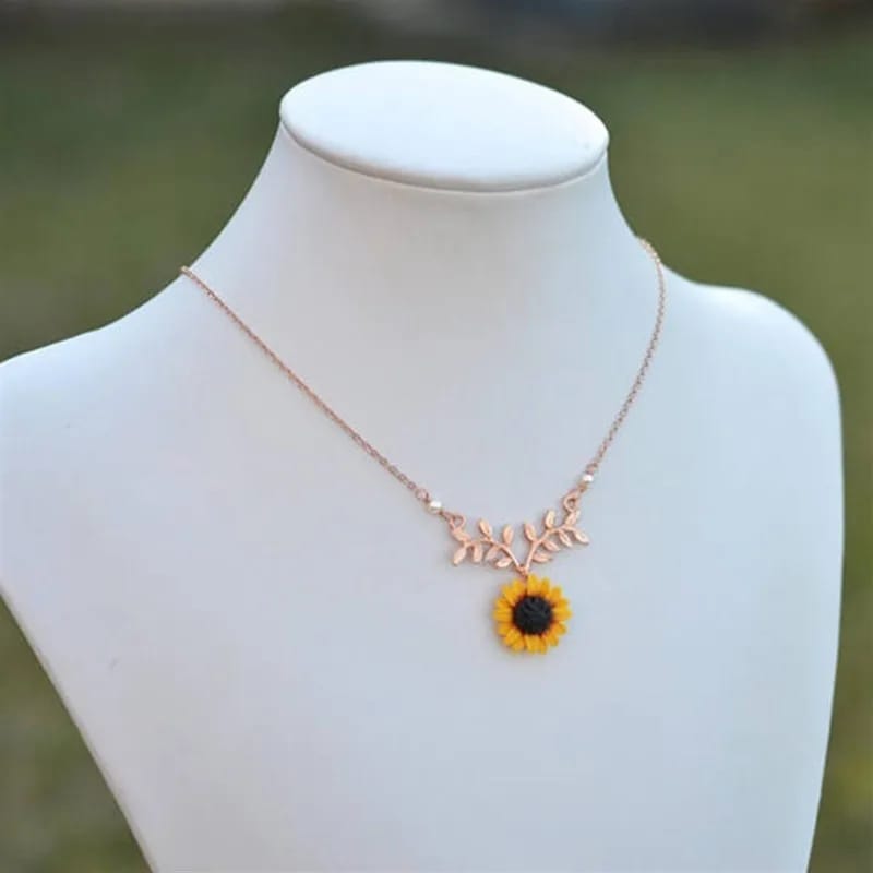 Sunflower Neckpiece