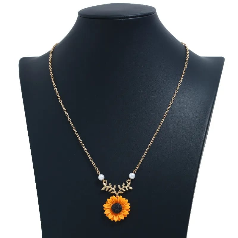 Sunflower Neckpiece