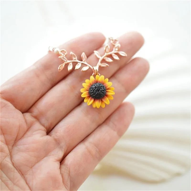 Sunflower Neckpiece