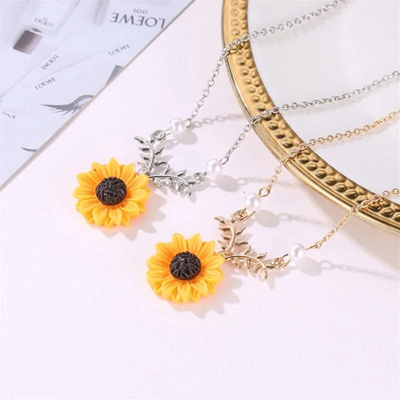 Sunflower Neckpiece