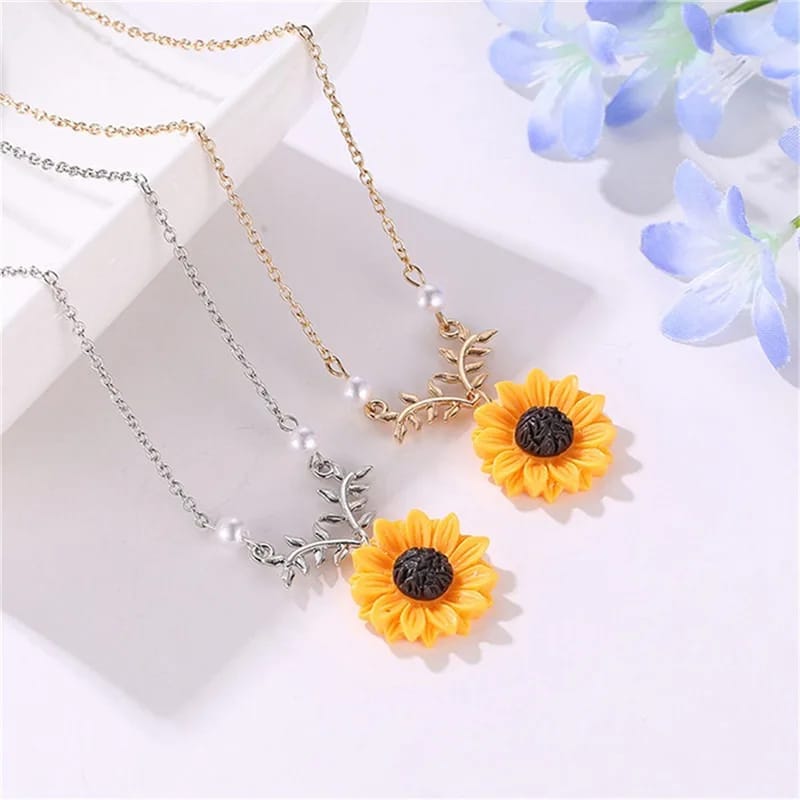 Sunflower Neckpiece