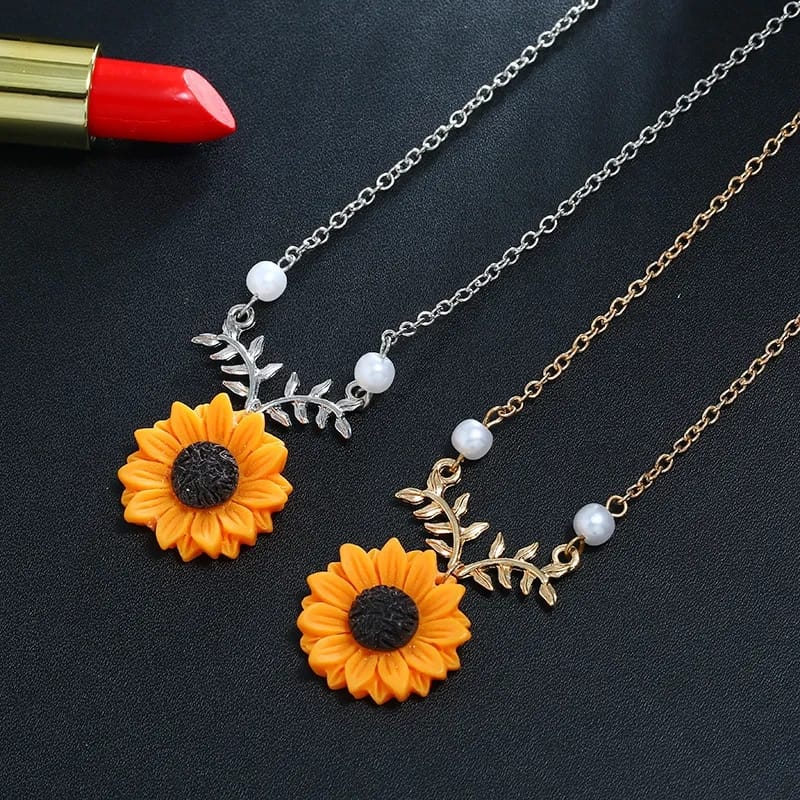 Sunflower Neckpiece