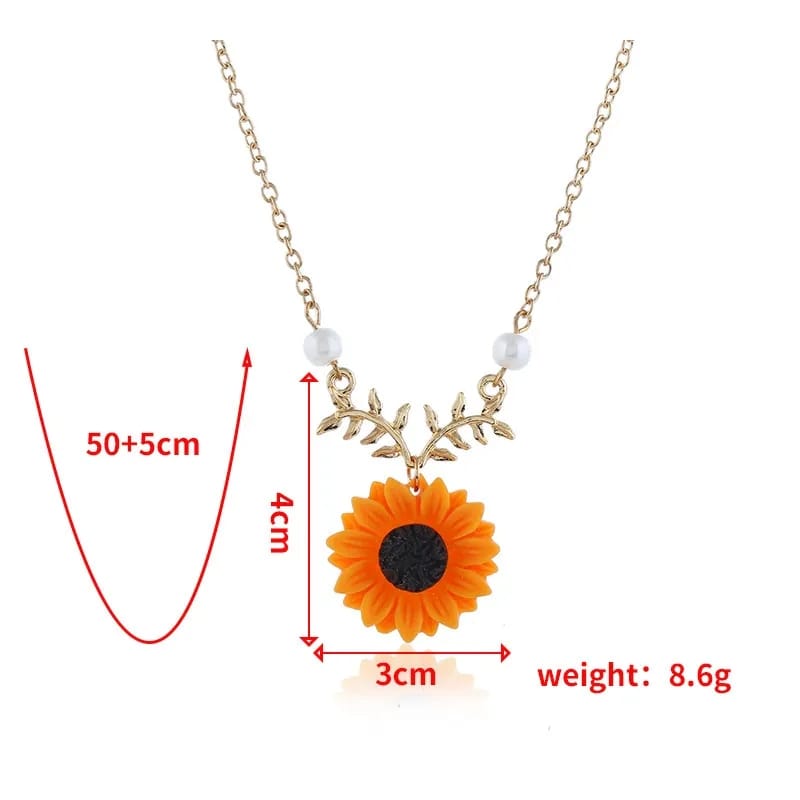 Sunflower Neckpiece