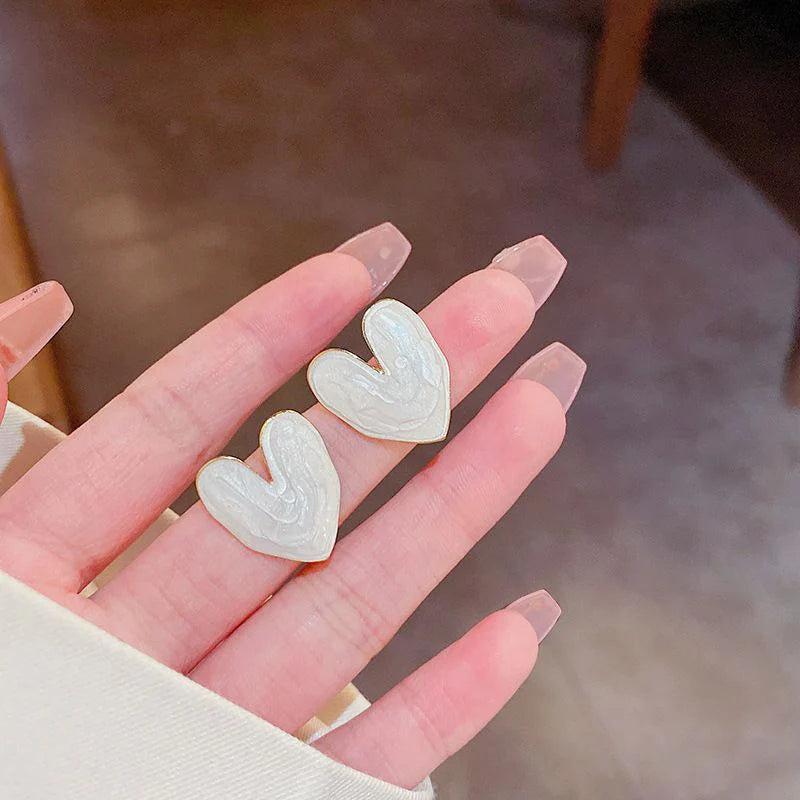 Heartbeam Stud Earrings