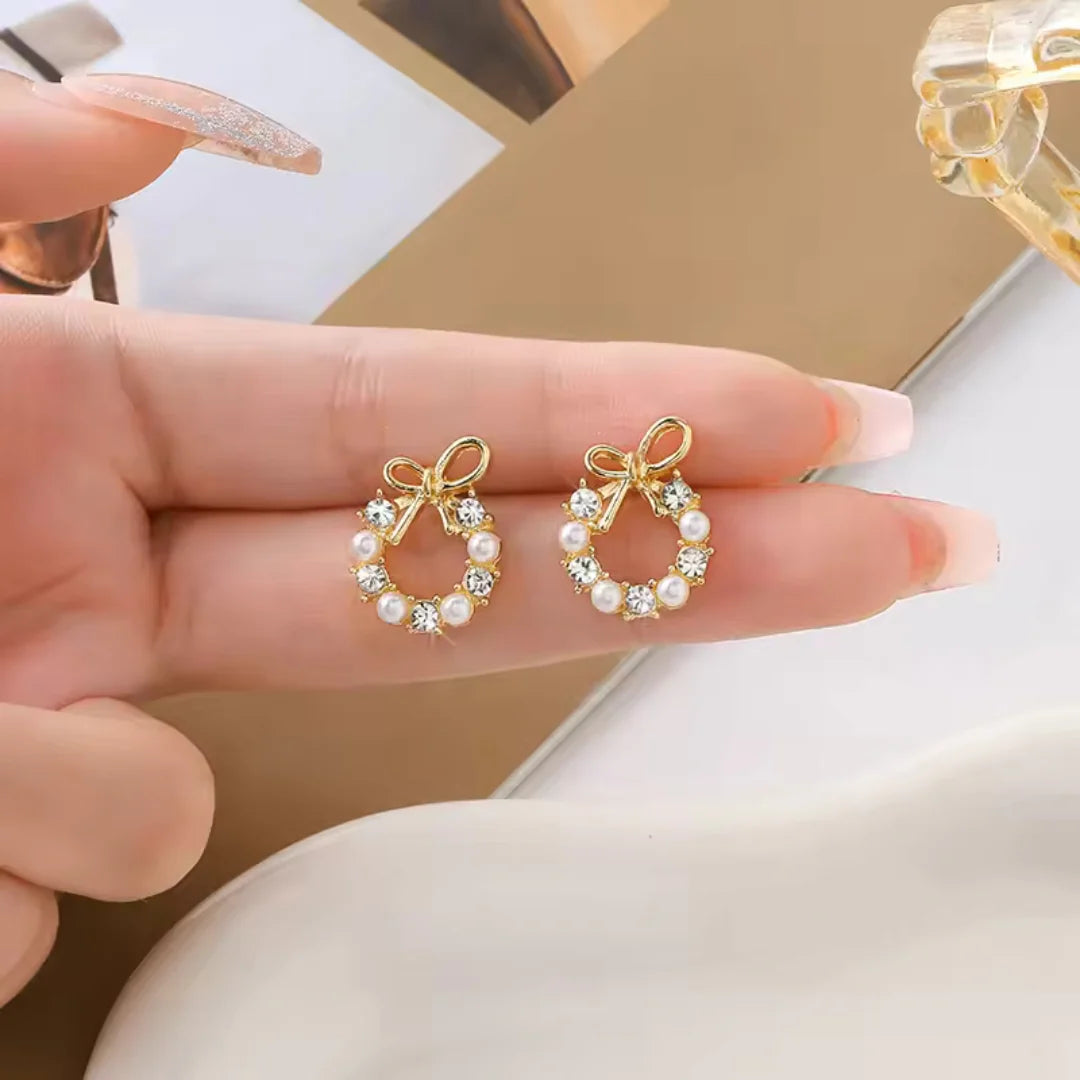 Wreath of Joy Stud Earrings