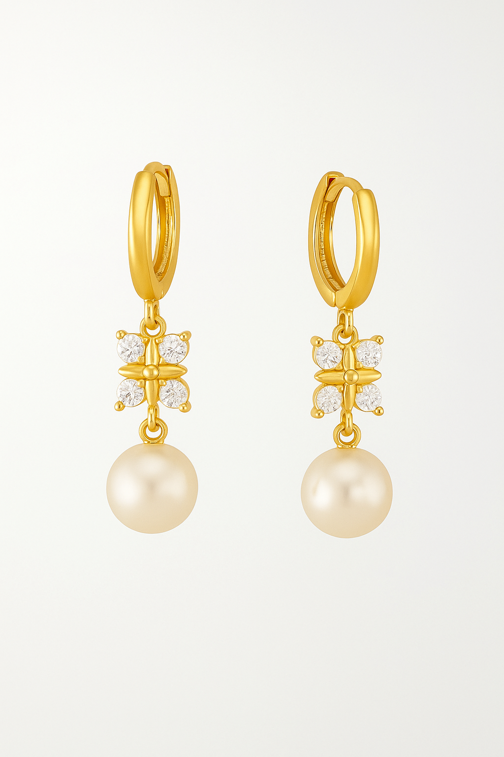 Bow Pearl Earrings