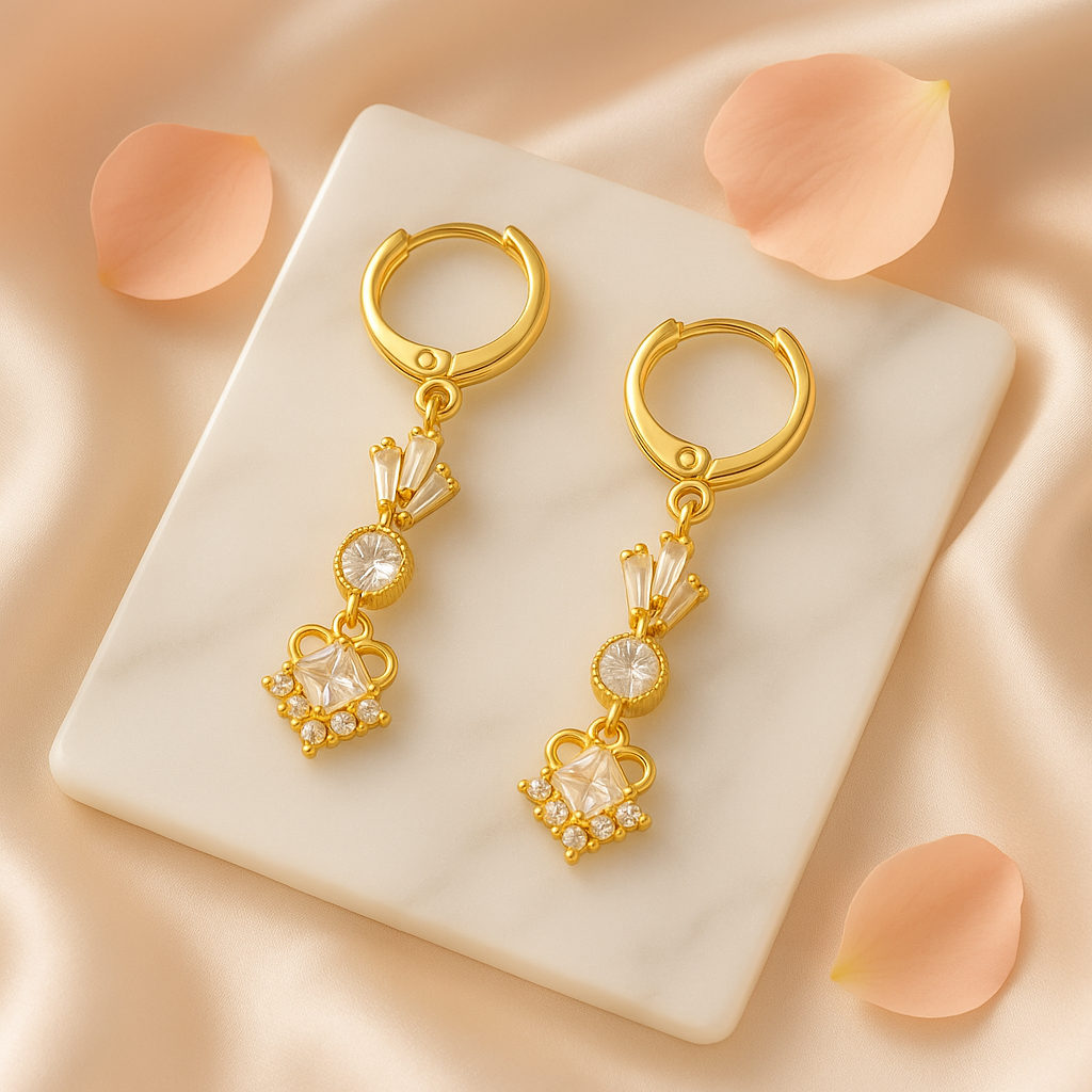 Whitestone Anti Tarnish Earrings