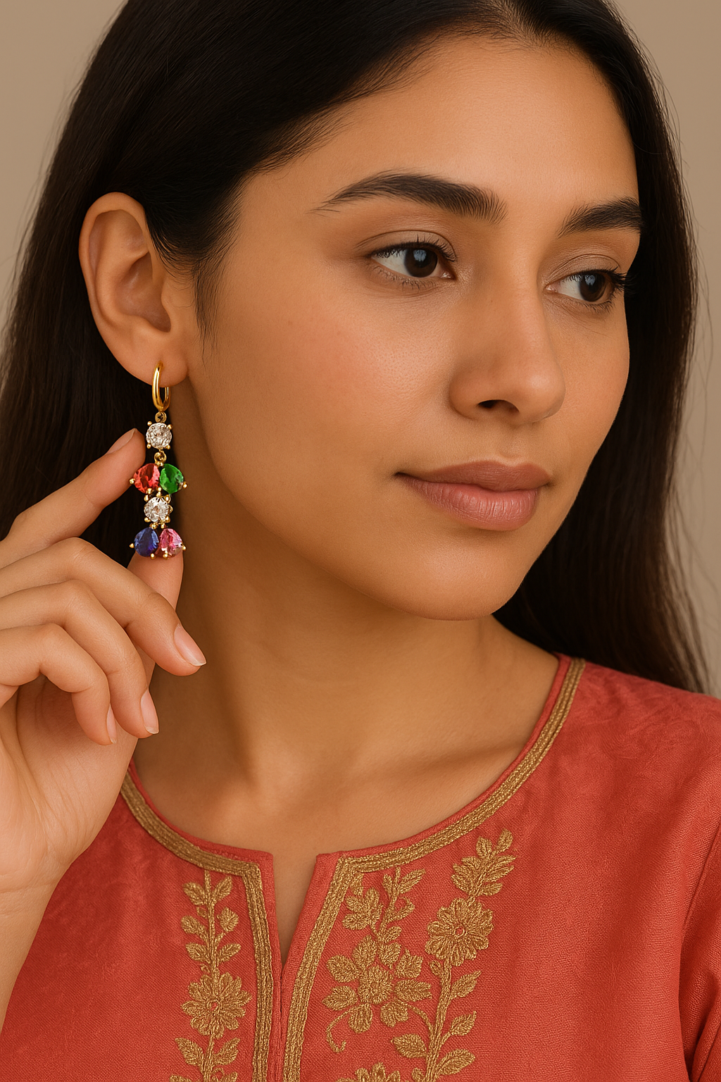 Unicorn Embellished Earrings