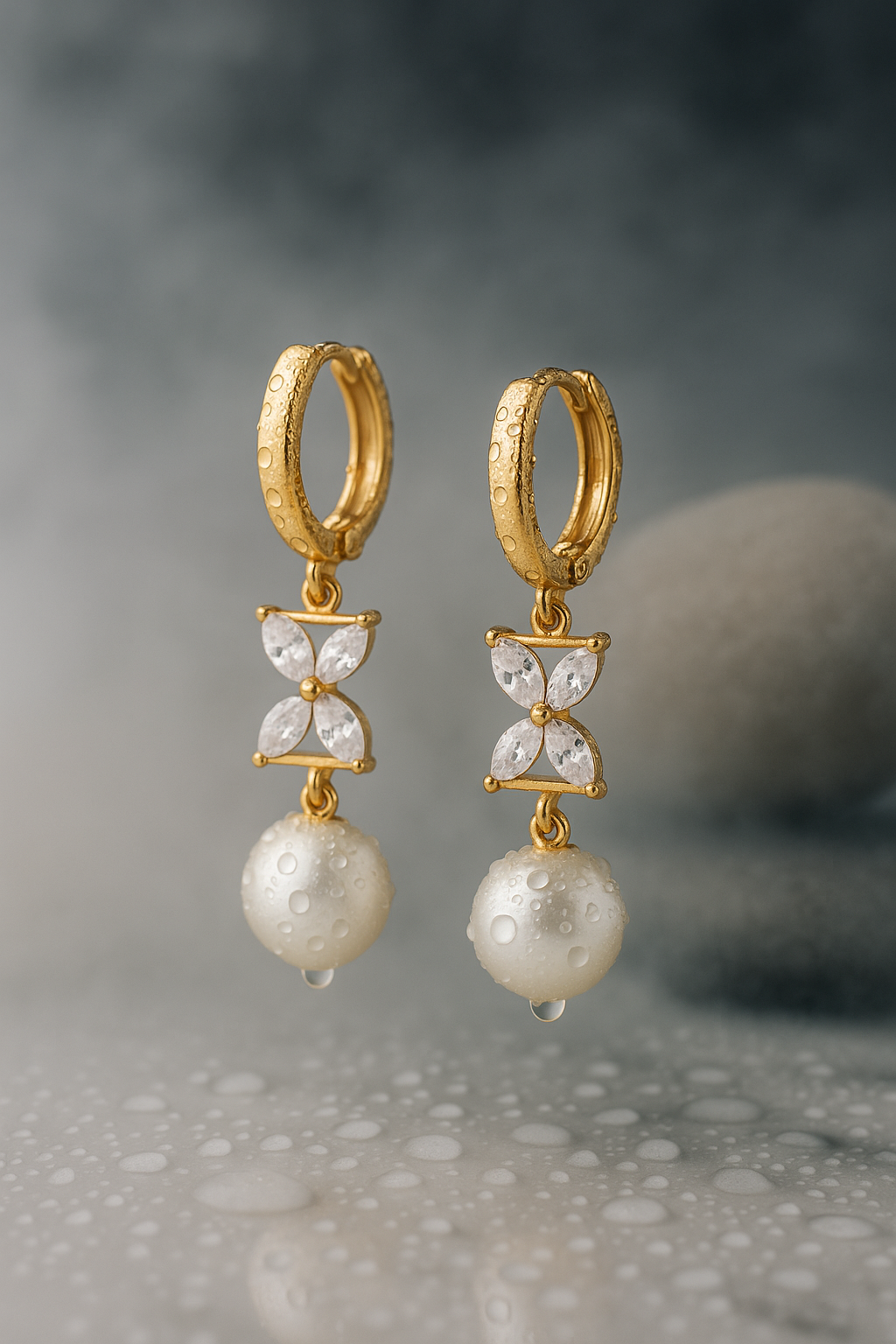 Pastle Pearl Earrings
