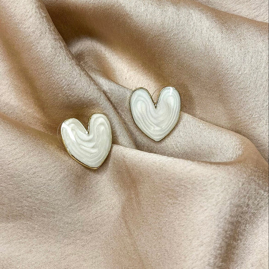 Heartbeam Stud Earrings