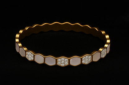 Hulio 18K Anti-Tarnish Bangle Kada Bracelet