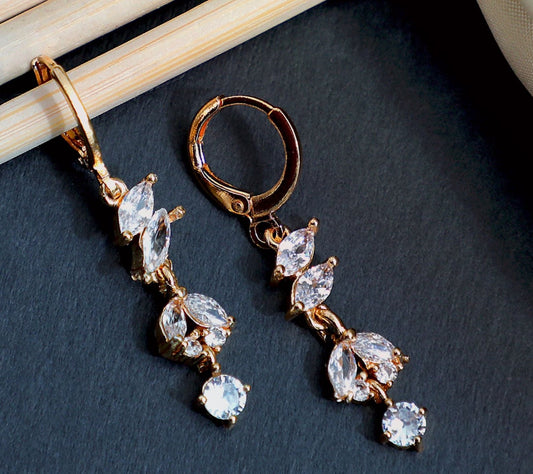 Tiny Back Tulip Earrings