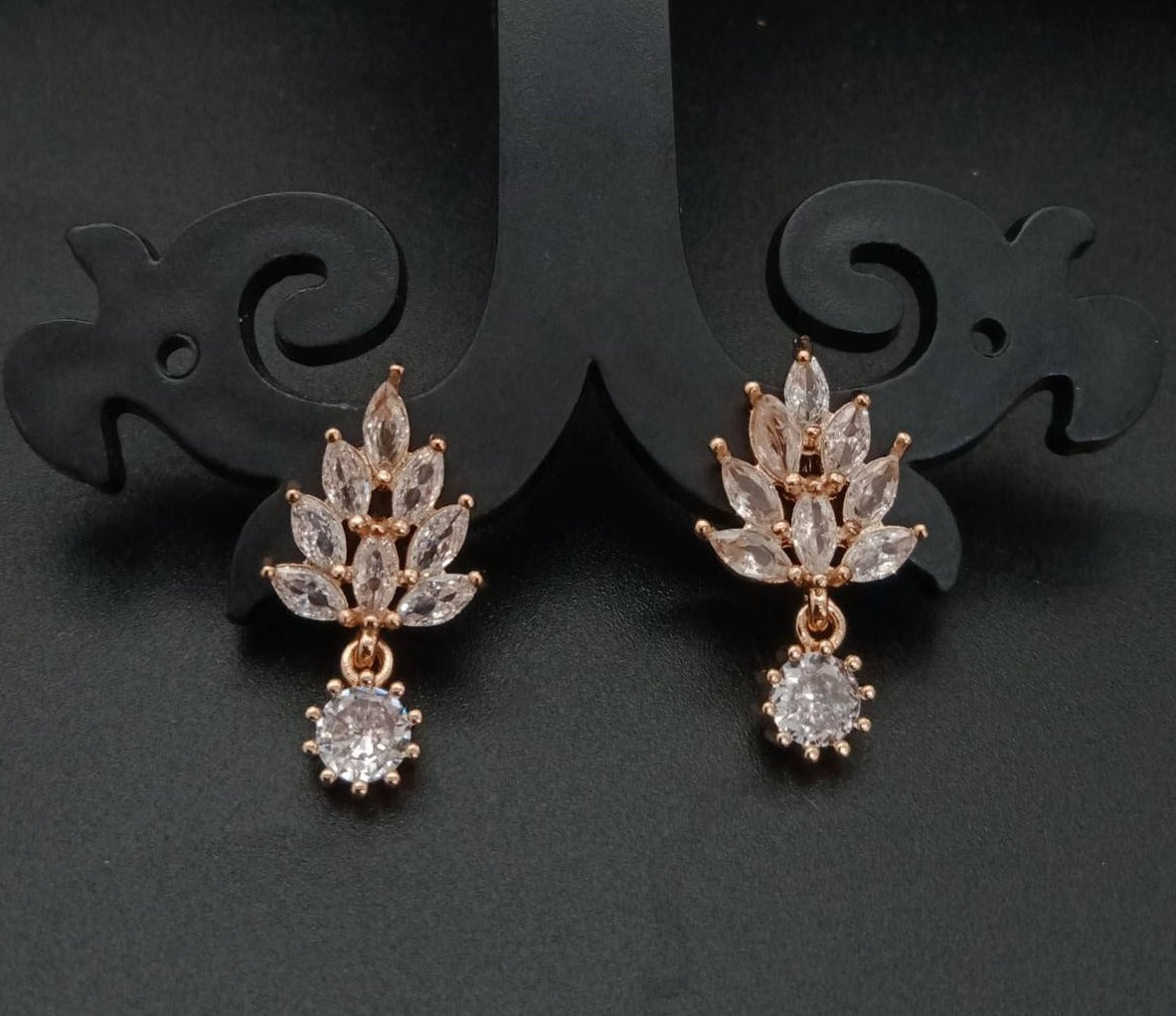 Glistening Gold Earrings