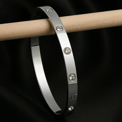 Diamonds 18K Anti-Tarnish Bangle Kada Bracelet