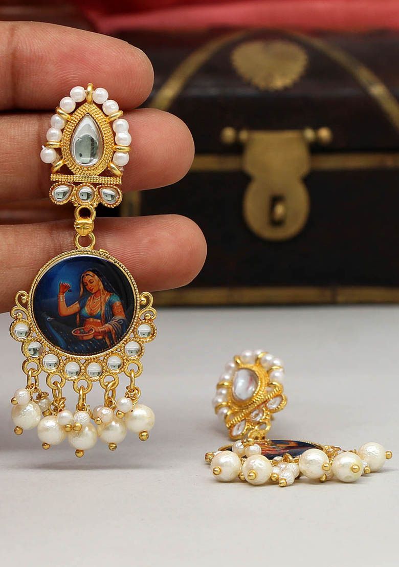 Padmasree Kundan Earrings