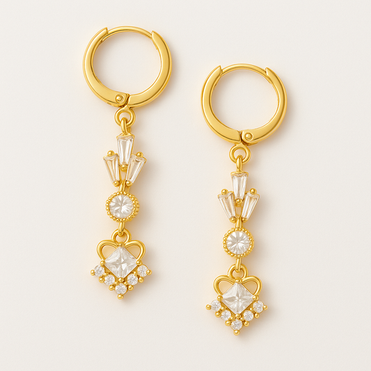 Whitestone Anti Tarnish Earrings
