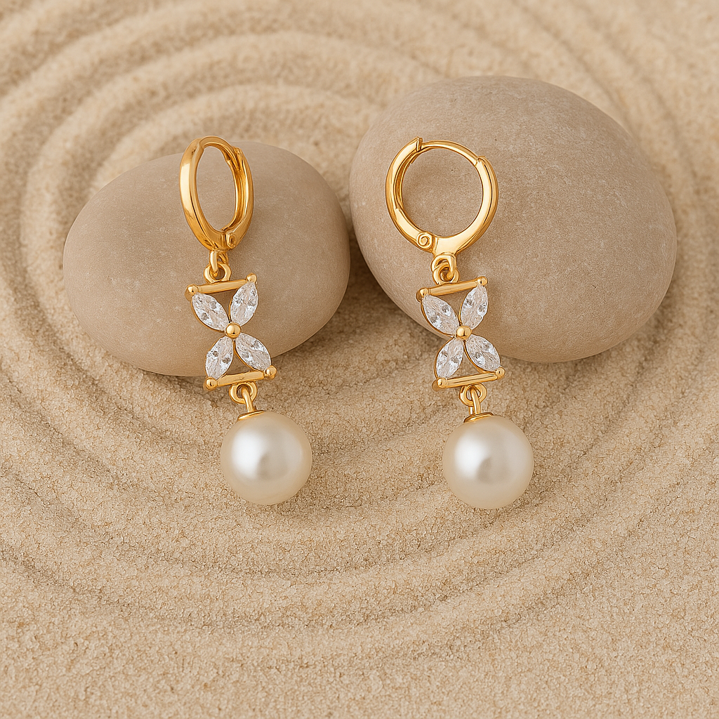Pastle Pearl Earrings