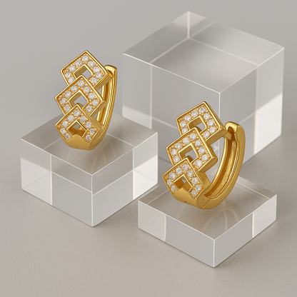 Stud Embellished Earrings