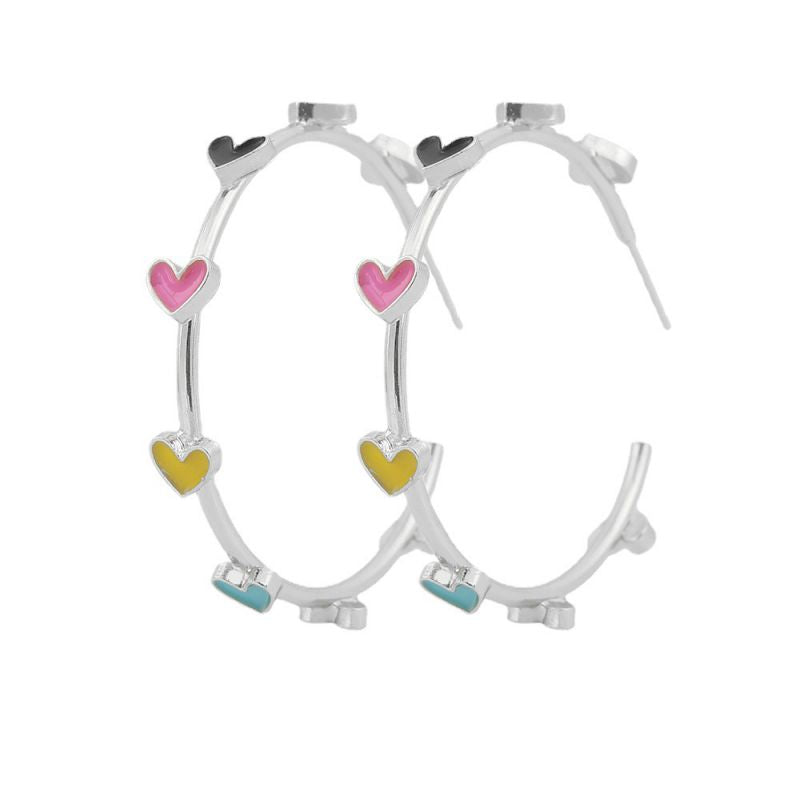 Heart & Soul Hoops Earrings