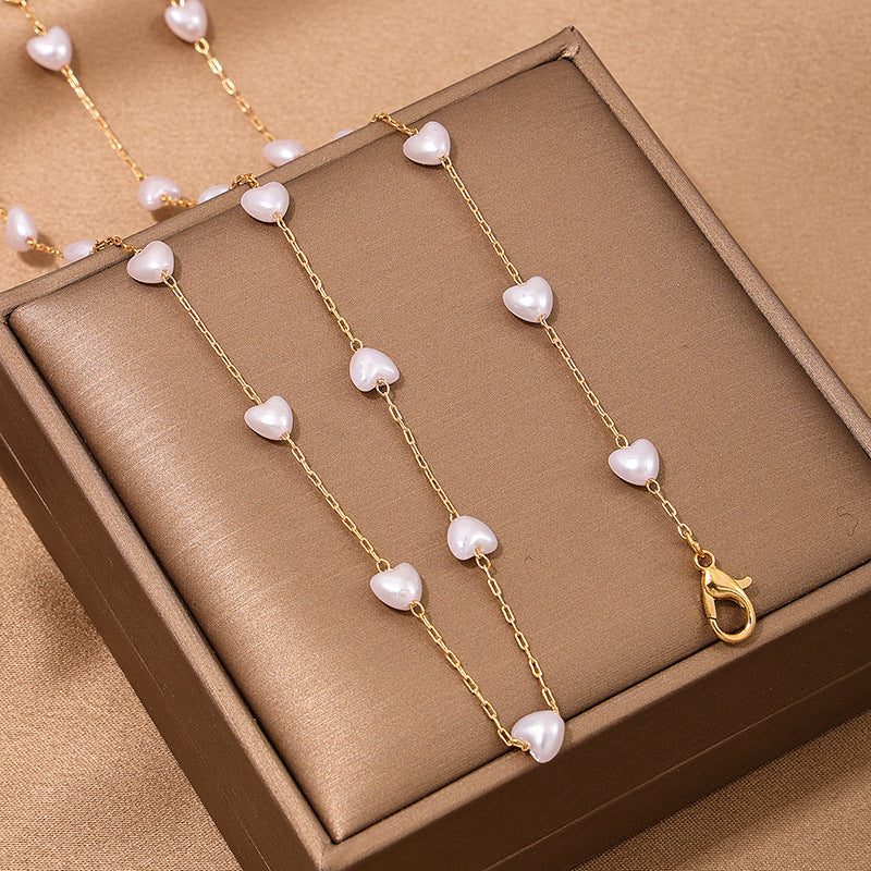 Aria Heart Necklace Set
