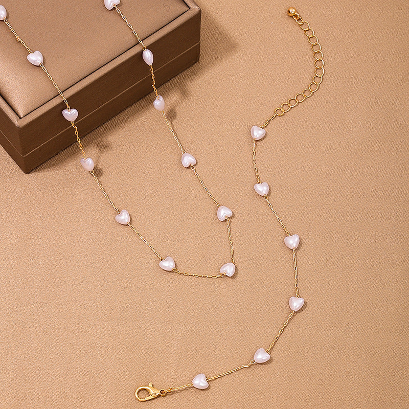 Aria Heart Necklace Set