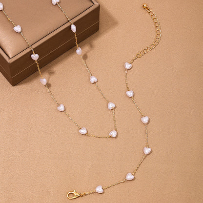 Aria Heart Necklace Set