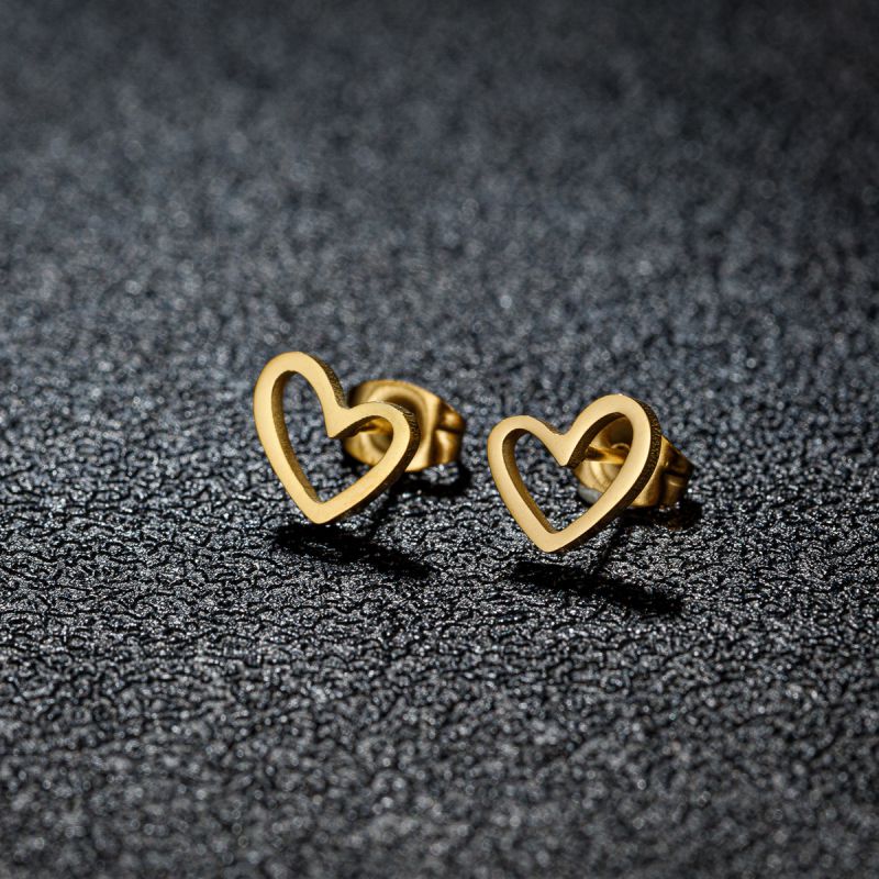 Charmed Geometry Stud Earrings