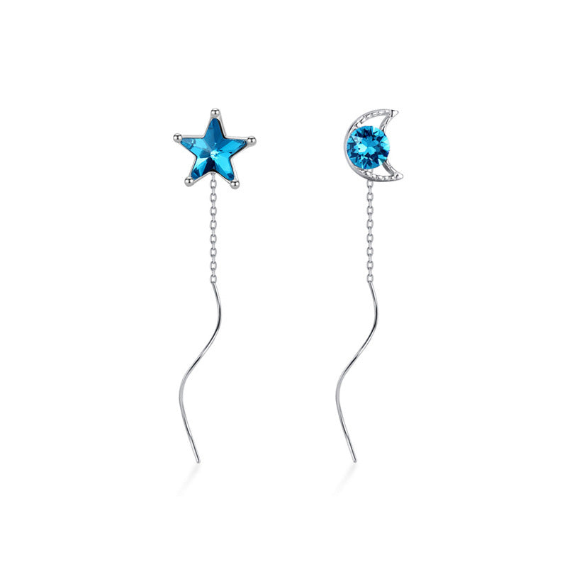 Blue Celestial 925 Sterling Silver Earrings