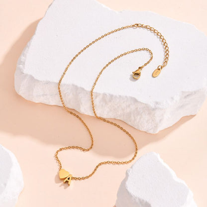 Heart's Story A-Z Necklace