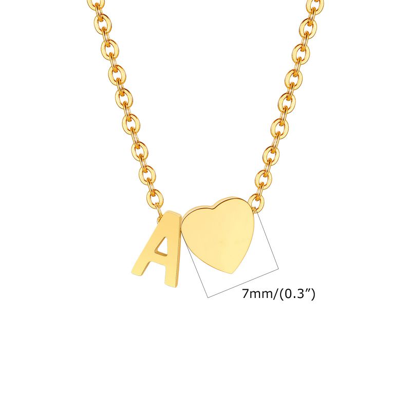 Heart's Story A-Z Necklace