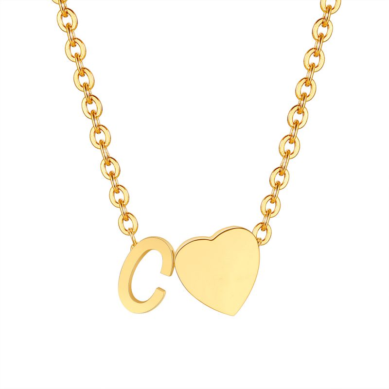 Heart's Story A-Z Necklace
