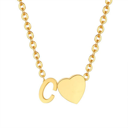 Heart's Story A-Z Necklace