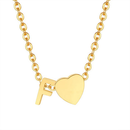 Heart's Story A-Z Necklace