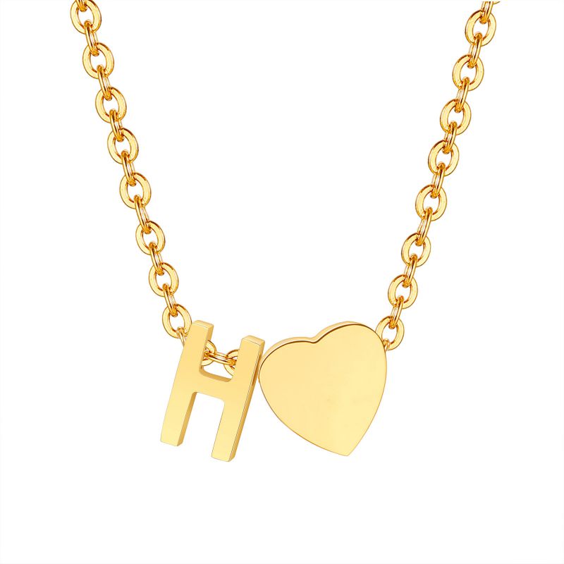 Heart's Story A-Z Necklace