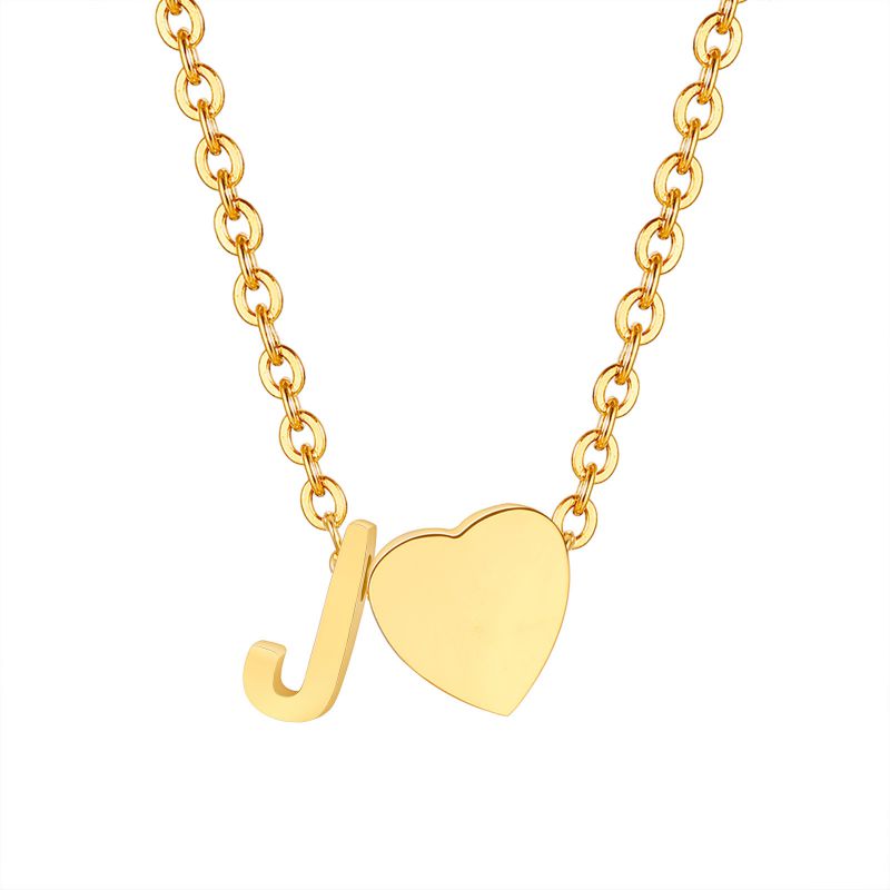 Heart's Story A-Z Necklace