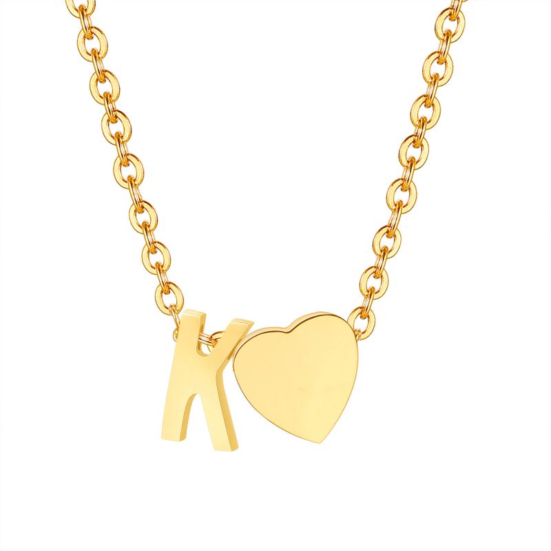 Heart's Story A-Z Necklace