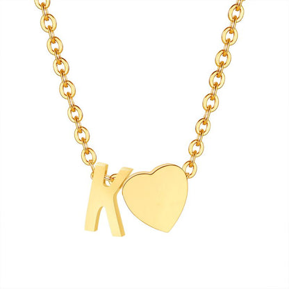 Heart's Story A-Z Necklace