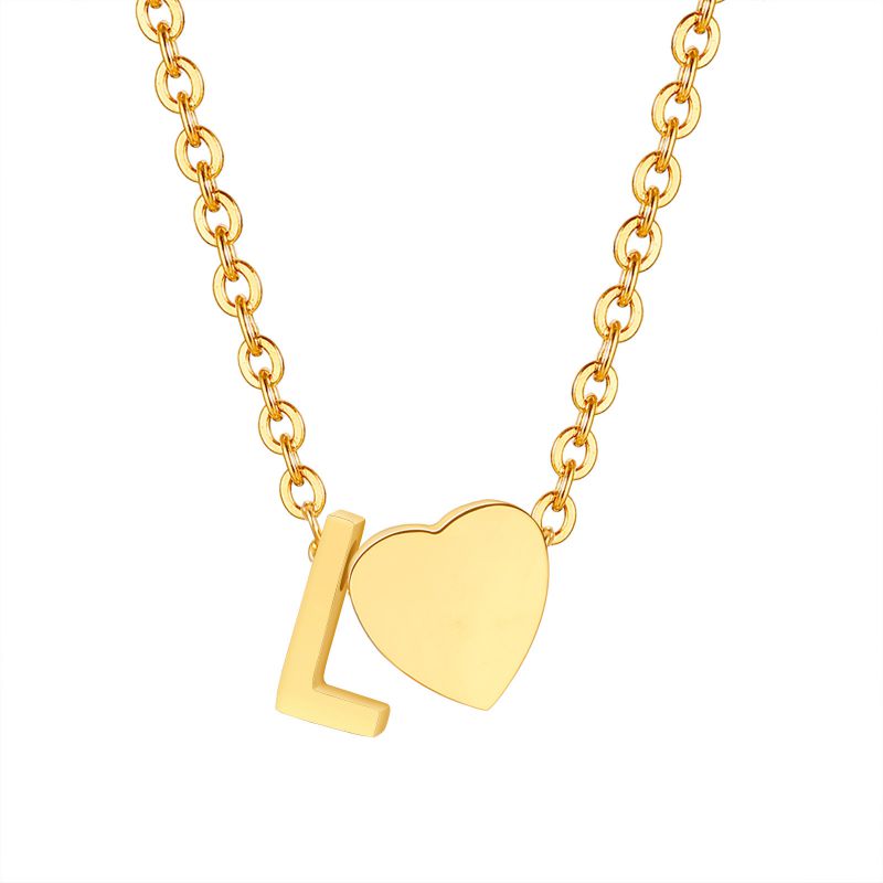 Heart's Story A-Z Necklace