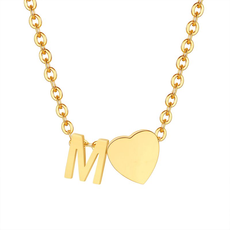 Heart's Story A-Z Necklace