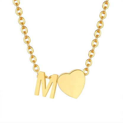 Heart's Story A-Z Necklace